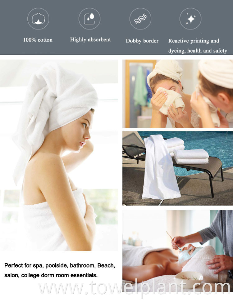 hotel spa cotton towel